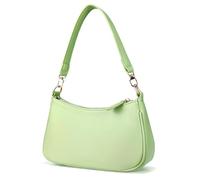 vodiu Clutch Tote Handbags with 2 Removable Straps and Zipper Closure Crossbody Bags Shoulder Purse Handbag for Women, Green, M