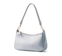 vodiu Clutch Tote Handbags with 2 Removable Straps and Zipper Closure Crossbody Bags Shoulder Purse Handbag for Women, Silver