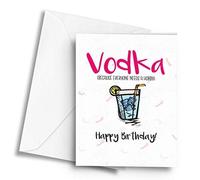 Vodka, Because Everyone Needs a Hobby Occasions > Birthday - A5 Greetings Card