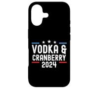 Vodka & Cranberry 2024 Funny Political Drinking Alcohol Vote Case for iPhone 17