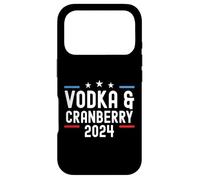 Vodka & Cranberry 2024 Funny Political Drinking Alcohol Vote Case for iPhone 17 Pro