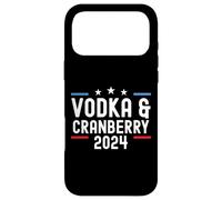 Vodka & Cranberry 2024 Funny Political Drinking Alcohol Vote Case for iPhone 17 Pro Max