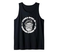 Vodka Goes in, Wisdom Comes Out Tank Top