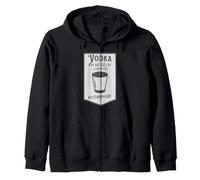 Vodka May Not Be The Answer But It's Worth A Shot Zip Hoodie
