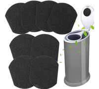 Vodolo 8Pcs Diaper Pail Deodorizer for Ubbi,Diaper Pail Odor Eliminator,Activated Charcoal Filter Odor Absorber Compatible with Ubbi Diaper Pail