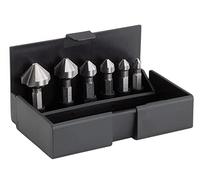 Völkel 6.3-20.5mm HSS Countersink Set with 1/4-inch Hexagon Shank