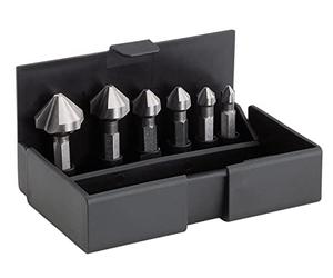 Völkel 6.3-20.5mm HSS Countersink Set with 1/4-inch Hexagon Shank