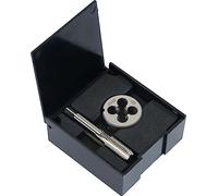 VÖLKEL Angler’s Thread Set BSF 3/8 x 20 | HSS-G Short Machine Tap + Round Die | Female & Male Thread | for Bite Alarms and Rod Rests