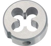 VÖLKEL Round Die DIN 223 (DIN EN 22568) HSS - M12 x 1.75 | External Thread | Closed Design (Form B) | Metric ISO Thread | Die M10 Thread Cutter