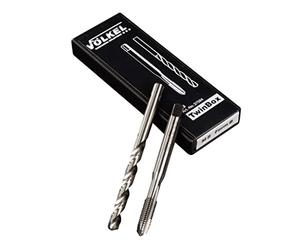 VÖLKEL Twinbox Set 2-Piece | Machine Tap + Twist Drill | DIN 371, M8 x 1.25 | HSS-E Tap M8 | M8 Thread Cutter | for Through Holes | Form B