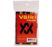 Völkl V-Dry Overgrip | Tennis, Pickleball & Squash Racquet Overgrip | Dry-Touch, Sweat-Absorbing Grip Tape (Navy, 12 Pack)