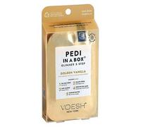 Voesh New York Pedi in a Box 5 Steps Glimmer Golden Vanilla