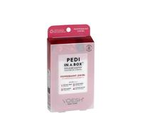 Voesh Pedi in a Box (4 Step) - Peppermint Swirl Limited Edition