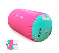 VOFiTNY Gymnastics Tumbling Equipment Air Barrel Inflatable Octagon Tumbler Roller Back-bend Trainer Cheerleading Without Pump