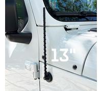 VOFONO 13 Inch Antenna for Jeep Wrangler Gladiator 2007-2024, Short Antenna Upgrade for Jeep JL JK Radio Antenna Rubicon Sahara Unlimited Sport Willys 4xe Mojave High Altitude Jeep Accessories