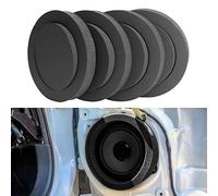 VOFONO Speaker Fast Rings 6.5 inch [4 PCS], Car Speaker Foam Baffles Enhancer System Sponge Bass Blocker Kit for 6" and 6.5" Speaker