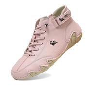 Vogany Barefoot Shoes for Men, Breathable Ergonomic Orthopaedic Trainers with Flexible Sole for Natural Movement, pink, 8.5 UK