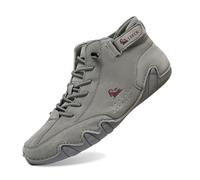 Vogany Breathable Orthopedic Barefoot Sneakers for Men with Ergonomic Arch Support and Flexible Sole Design (Grey, 6.5)