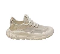 Vogany Shoes and Autumn Casual Men Flat Lightweight Mesh Breathable Solid Color Mens lip n Trainers Size 10 UK (Beige, J38)