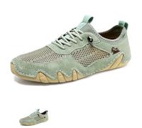 Vogany Shoes for Women, Mesh Shoes,Orthopedic Sneakers for Women,Shoe Non-Slip Lightweight Loafers,Hiking Shoes(Green,6.5 UK)