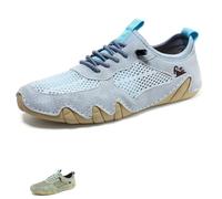 Vogany Shoes for Women, Mesh Shoes,Orthopedic Sneakers for Women,Shoe Non-Slip Lightweight Loafers,Hiking Shoes(Sky Blue,5.5 UK)