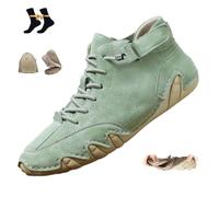Vogany Shoes Orthopedic Sneakers for Women and Men, Nevova - Waterproof Breathable Orthopedic Shoes Outdoor Unisex Lightweight Slip on Sneakers (Light Green,41EU)