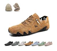 Vogany Shoes Orthopedic Sneakers Women, Vogldeck- Waterproof and Breathable Orthopedic Shoes, Outdoor Hiking Shoes (Brown,6)