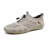 Vogany Shoes Women and Men, Nevova Shoes Orthopedic Sandals, Unisex Slip-on Barefoot and Breathable Summer Sneakers (Khaki,40)