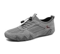 Vogany Shoes Women and Men, Nevova Shoes Orthopedic Sandals, Unisex Slip-on Barefoot and Breathable Summer Sneakers (Gray,38)