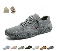 Vogany Shoes Orthopedic Sneakers Women and Men, VogLDeck 2.0 - Waterproof and Breathable Shoes, Lightweight Slip-On Loafers for Hiking Camping Driving (Gray,42EU)