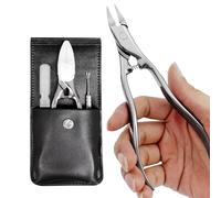 VOGARB Long Handled Toenail Clippers for Thick Nails, Heavy Duty Podiatrist Ingrown Toe Nail Clippers Set for Seniors, Adult, Men, 3pcs Set