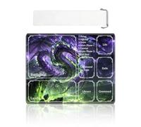 VOGDMKJG Card Game Playmat Venom Storm Hydra with Storage Bag,17x14 in