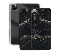 VOGDMKJG Case For iPad Air 13" (M3)2025/(M2)2024,For iPad Pro 12.9" 6th 2022/4th 2021- Y-Shaped Stand Clear Back With Pencil Holder Auto Sleep/Wake Multi-Angle View Protective Tablet Cover(MexicanFlag