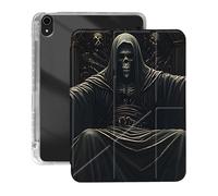 VOGDMKJG Case for iPad mini 8.3" 7th A17 Pro 2024/iPad Mini 6th 2021 - Y-Shaped Stand Clear Back with Pencil Storage Auto Sleep/Wake Multi-Angle View Protective Tablet Cover (Mexican Flag)