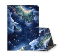 VOGDMKJG Stand Case for 7 Inch Fire 7 & Fire 7 Kids 12th Generation 2022 Release - Auto Sleep/Wake Multi-Angle View Protective Tablet Cover for Girl Boy Business Travel Ocean Continent