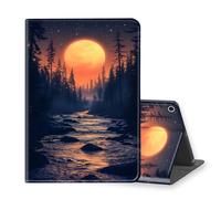 VOGDMKJG Stand Case for Fire HD 10 10.1Inch 9th 2019/7th 2017/ 5th Generation 2015 Release - Auto Sleep/Wake Multi-Angle View Protective Tablet Cover for Girl Boy Business Travel Stream Forest