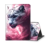 VOGDMKJG Stand Case for Kindle Paperwhite 12th Gen/Colorsoft Signature Edition 7" 2024 Release- Auto Sleep/Wake Multi-Angle View Protective Tablet Cover for Girl Boy Business Travel Pink Leopard