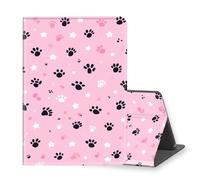 VOGDMKJG Stand Case for Kindle Scribe 2024/2022 Release 10.2 Inch E-Reader -Auto Sleep/Wake Multi-Angle View Protective Tablet Cover for Girl Boy Business Travel Pink Dog Paw