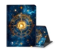 VOGDMKJG Stand Case for Kindle Scribe 2024/2022 Release 10.2 Inch E-Reader -Auto Sleep/Wake Multi-Angle View Protective Tablet Cover for Girl Boy Business Travel Golden Astrolabe