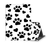 VOGDMKJG Stand Case for Lenovo Smart Tab P11/Tab P11 Plus 2021 11 inch - Auto Sleep/Wake Multi-Angle View Protective Tablet Cover for Girl Boy Business TravelBlack Dog Paw