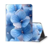 VOGDMKJG Stand Case for Microsoft Surface Go 3 2021/ Go 2 2020 Release 10.5 Inch- Auto Sleep/Wake Multi-Angle View Protective Tablet Cover for Girl Boy Business Travel Blue Floral