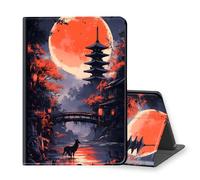 VOGDMKJG Stand Case for Microsoft Surface Pro 11/10 2024 /Pro 9 5G 2022 Release 13 Inch - Auto Sleep/Wake Multi-Angle View Protective Tablet Cover for Girl Boy Business Travel River Tower