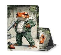 VOGDMKJG Stand Case for Microsoft Surface Pro 7 2019/Pro 6 2018/Pro 5 2017/Pro 4 2015 Release 12.3"-Auto Sleep/Wake Multi-Angle View Protective Tablet Cover for Girl Boy Business Travel Gun Frog