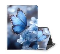 VOGDMKJG Stand Case For Microsoft Surface Pro 7 2019/Pro 6 2018/Pro 5 2017/Pro 4 2015 Release 12.3"-Auto Sleep/Wake Multi-Angle View Protective Tablet Cover For Girl Boy Business Travel Butterfly Blue