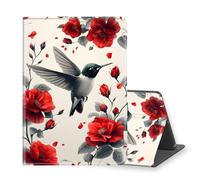 VOGDMKJG Stand Case for Microsoft Surface Pro 7 2019/Pro 6 2018/Pro 5 2017/Pro 4 2015 Release 12.3"-Auto Sleep/Wake Multi-Angle View Protective Tablet Cover for Girl Boy Business Travel Camellia Bird