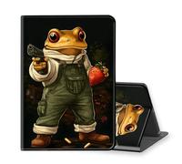 VOGDMKJG Stand Case for Microsoft Surface Pro 8 13 Inch 2021 Release - Auto Sleep/Wake Multi-Angle View Protective Tablet Cover for Girl Boy Business Travel Frog Strawberry