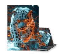 VOGDMKJG Stand Case for Microsoft Surface Pro 8 13 Inch 2021 Release - Auto Sleep/Wake Multi-Angle View Protective Tablet Cover for Girl Boy Business Travel Walking Leopard