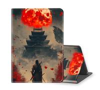 VOGDMKJG Stand Case for Microsoft Surface Pro 8 13 Inch 2021 Release - Auto Sleep/Wake Multi-Angle View Protective Tablet Cover for Girl Boy Business Travel Samurai Gate Tower