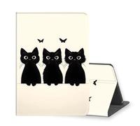 VOGDMKJG Stand Case for Microsoft Surface Pro X/Pro X Plus 13 Inch 2019/2020/2021/2024 Release- Auto Sleep/Wake Multi-Angle View Protective Tablet Cover for Girl Boy Business Travel Cat Butterfly