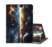 VOGDMKJG Stand Case for Samsung Galaxy Tab 10.9" S10 FE 2025/S9 FE 5G/S9 11" 2023 Release - Auto Sleep/Wake Multi-Angle View Protective Tablet Cover for Girl Boy Business Travel Galactic Planet